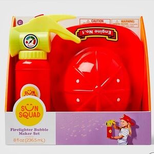 Sun Squad Firefighter bubble maker set